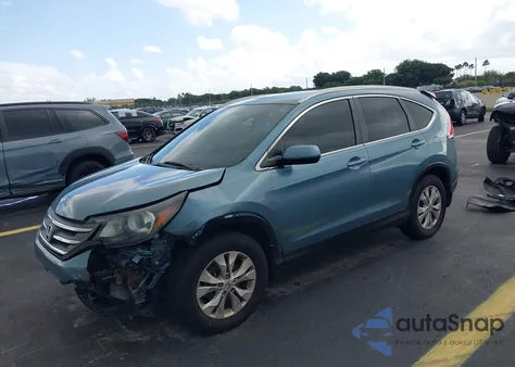 2013 Honda Cr-V Ex-L from USA, damaged, VIN 5J6RM3H7XDL009978